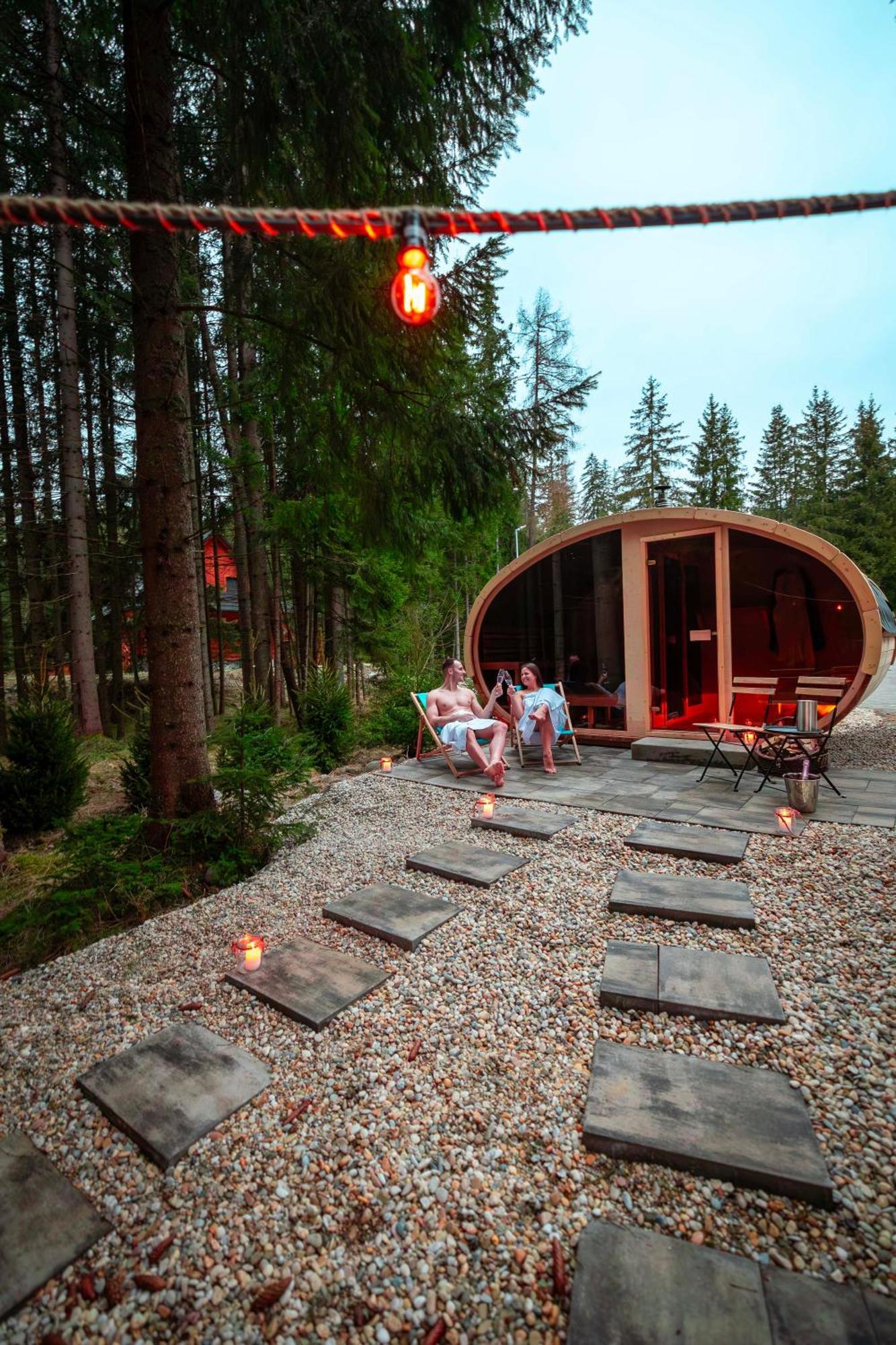 Rezort Pri Jazere Podbanske วิสโซเค ดาตรี ภายนอก รูปภาพ